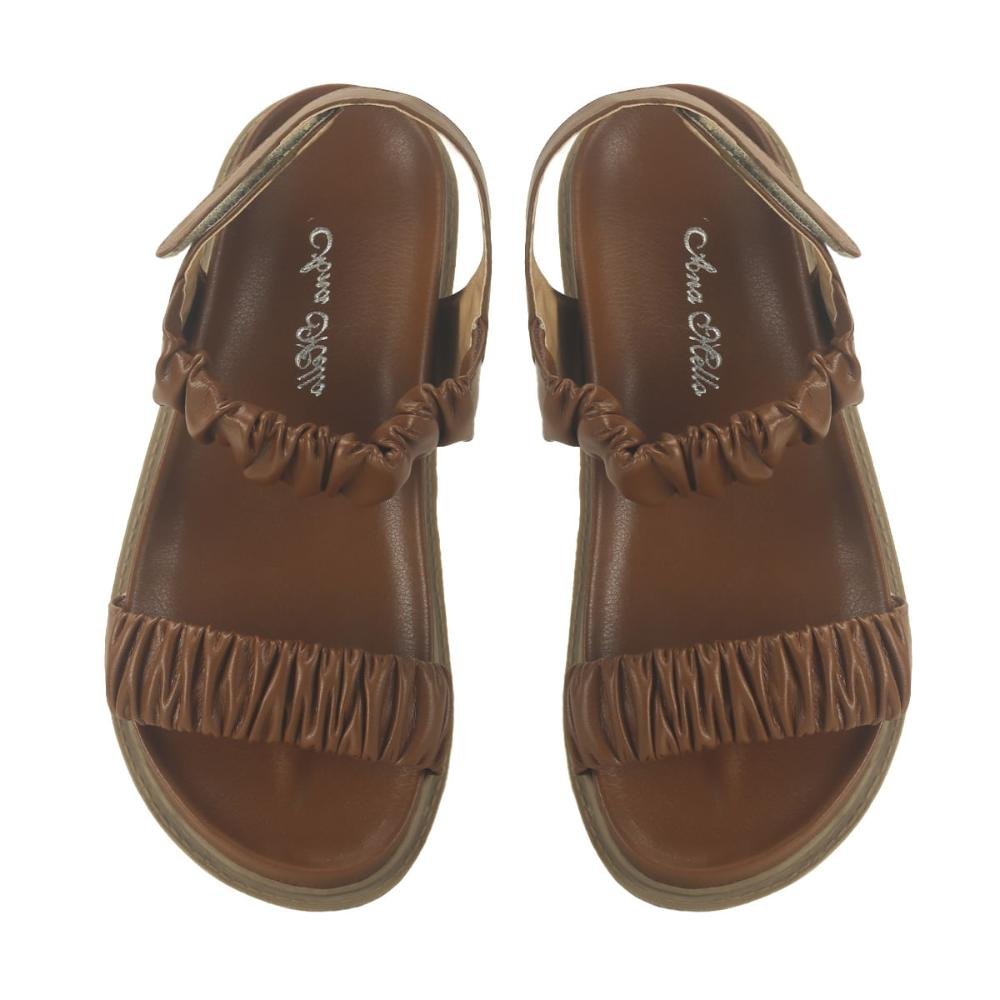 Papete drapeada marrom Marrom 2