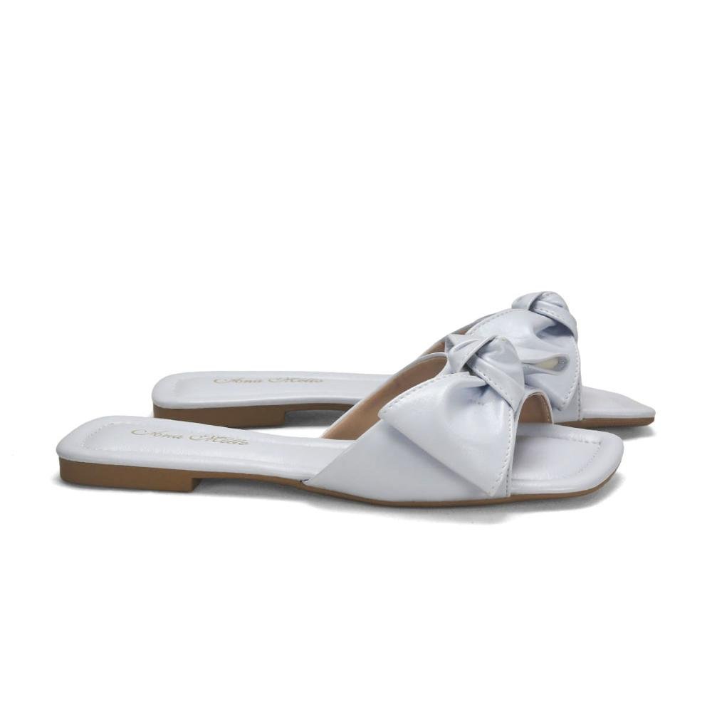 Rasteira com laço azul