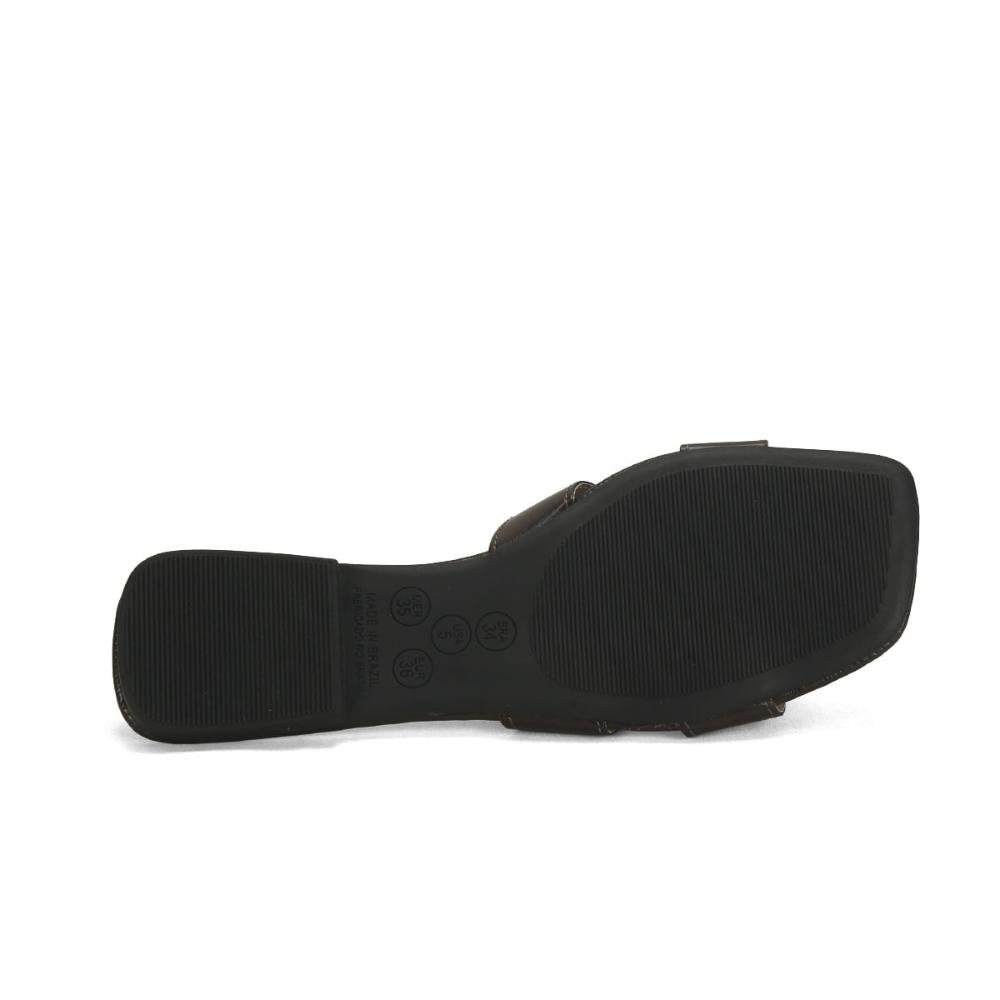 Rasteira em h café Marrom 5