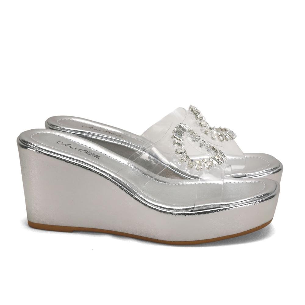 Anabela metalizda prata de vinil