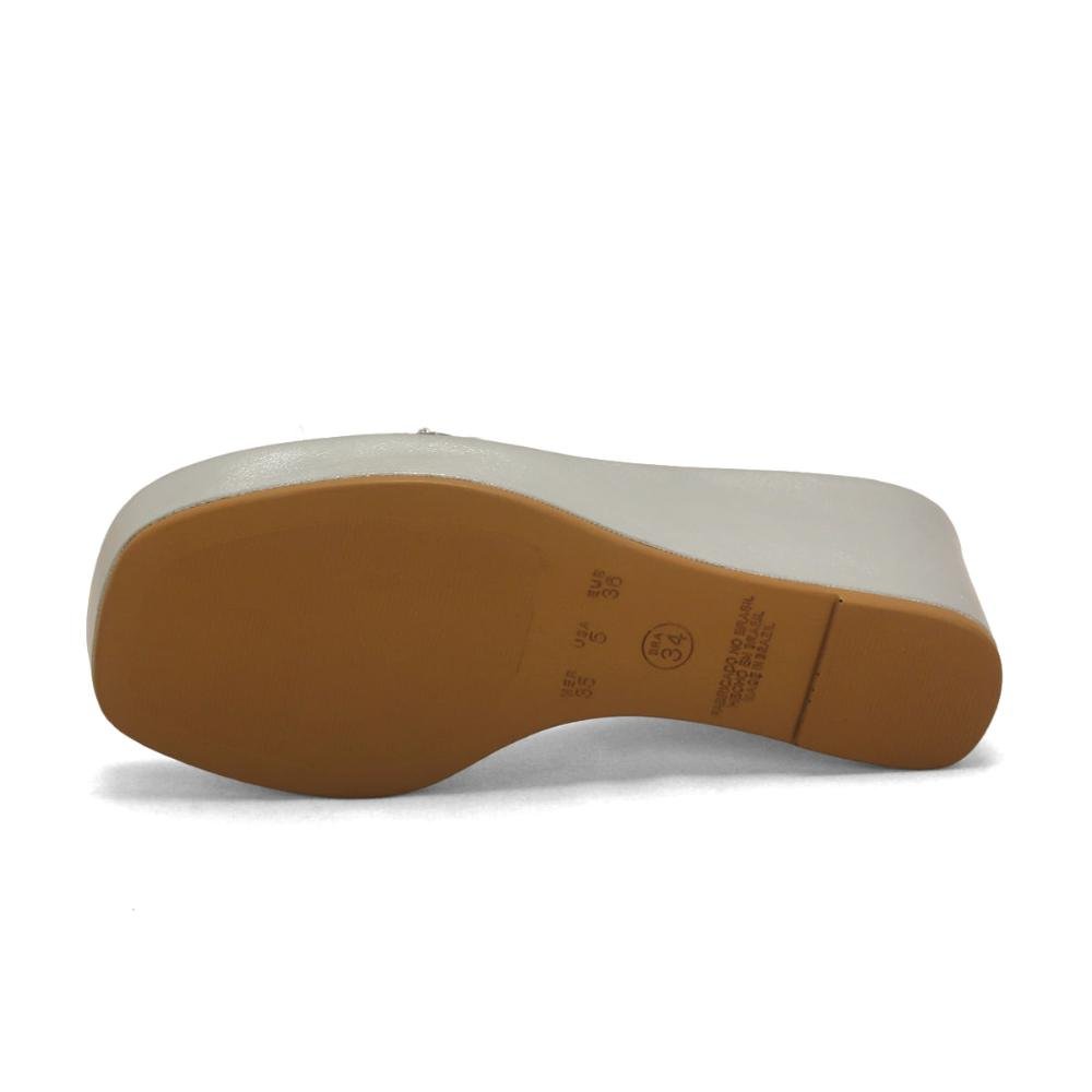 Anabela metalizda prata de vinil Prata 5