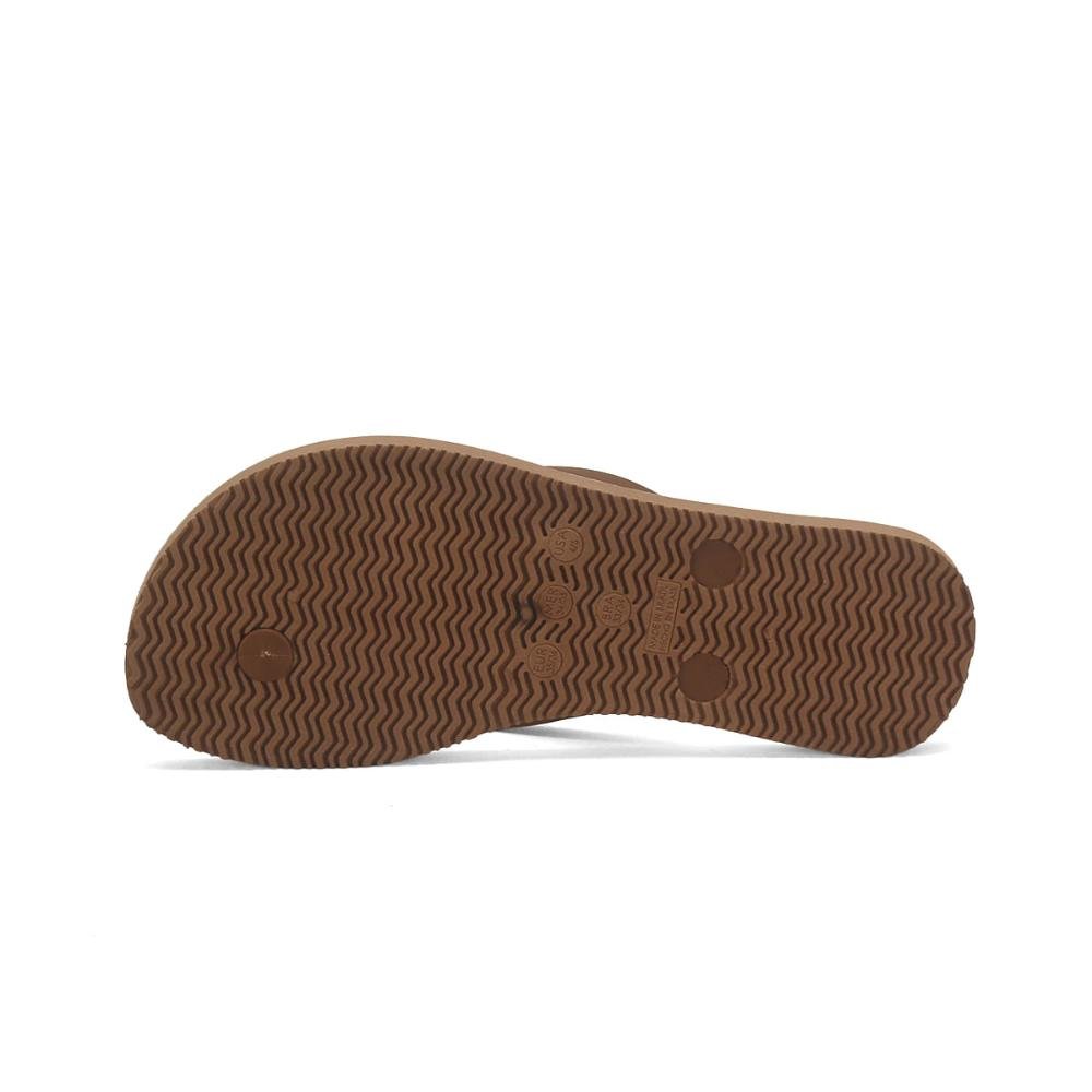 Chinelo personalizado com tachas caramelo Marrom 5