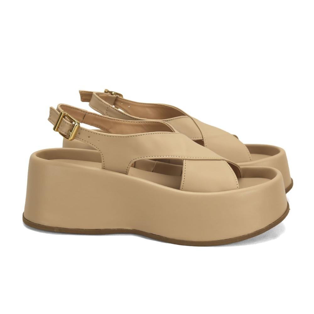 Flatform canoa em x amêndoa