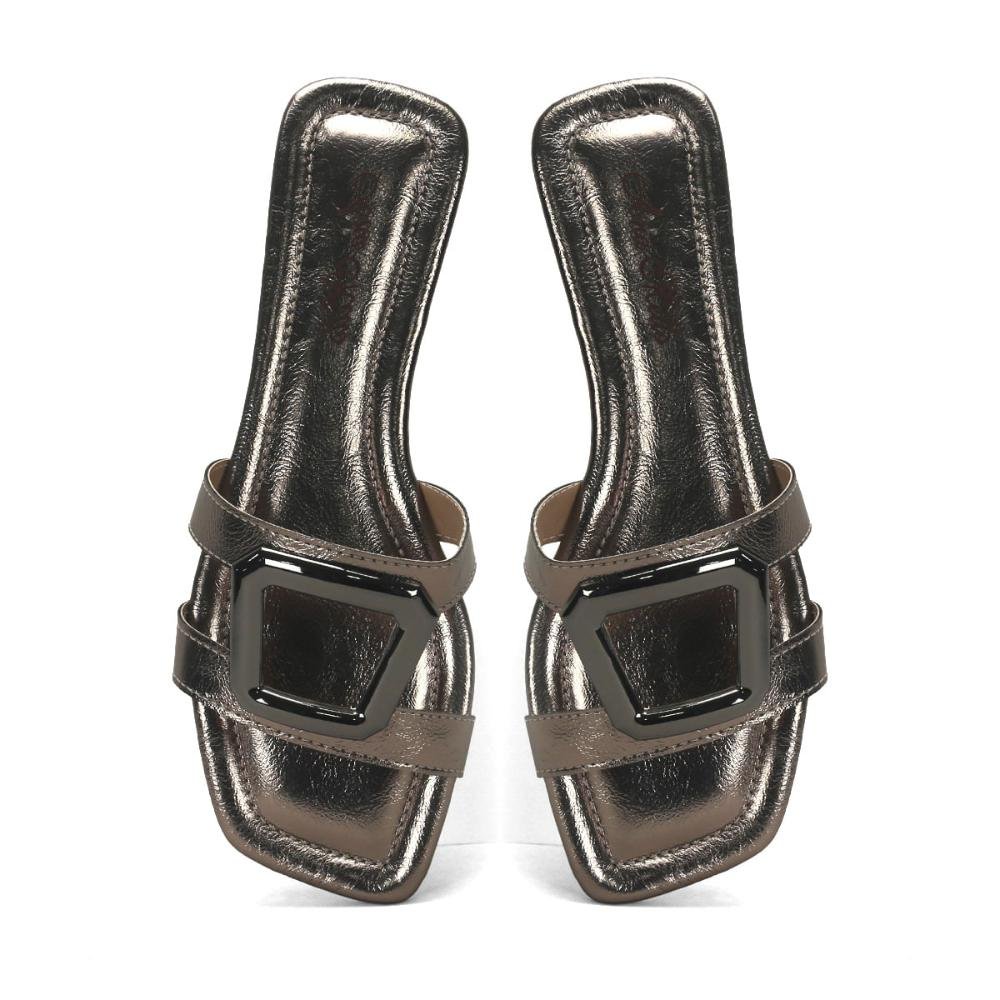 Rasteira Ônix com metal Ônix Ônix 2