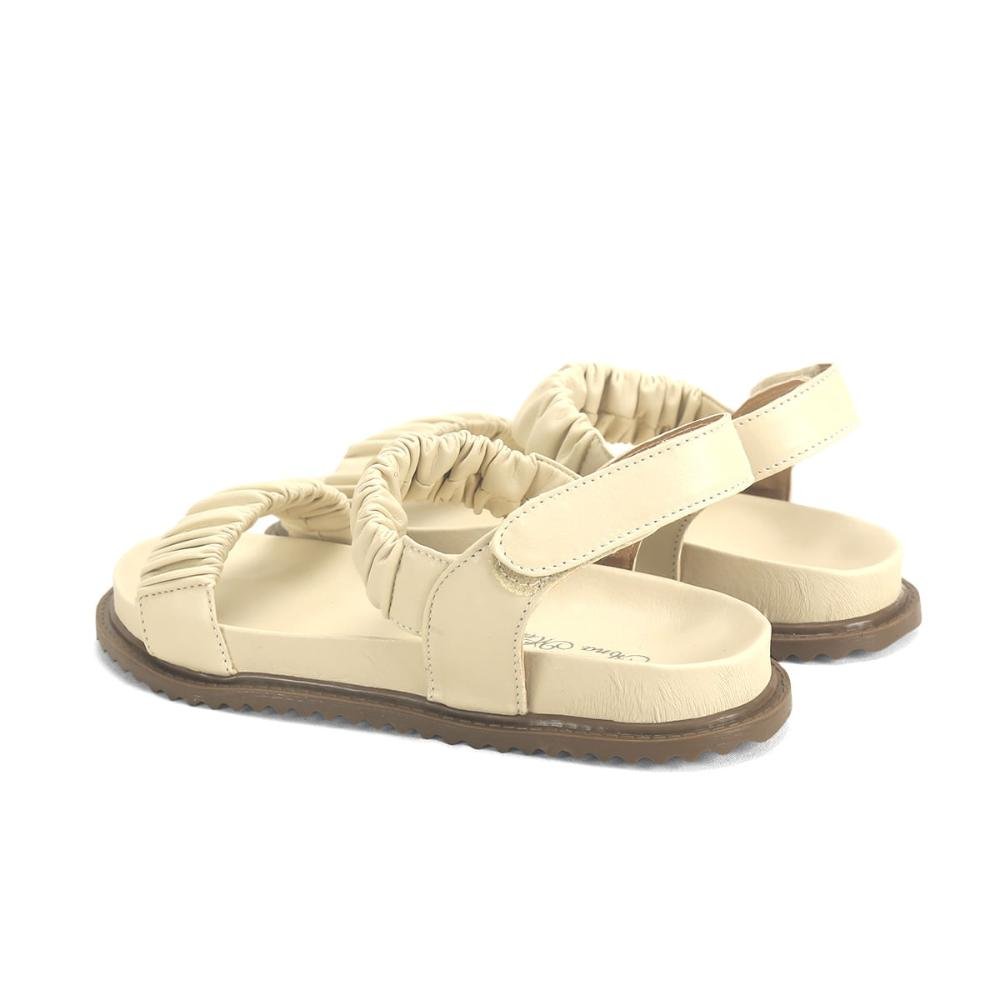 Papete drapeada off white Bege 3