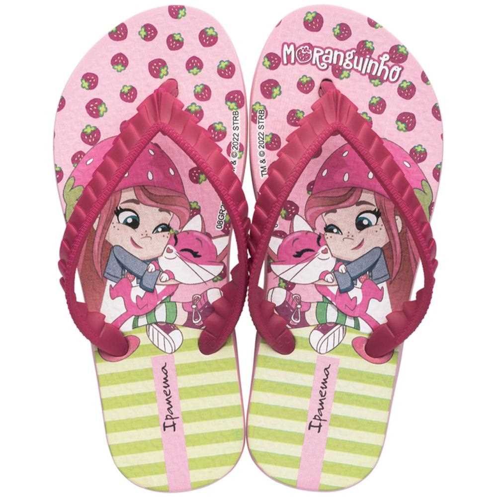 Chinelo ipanema moranguinho infantil 25510