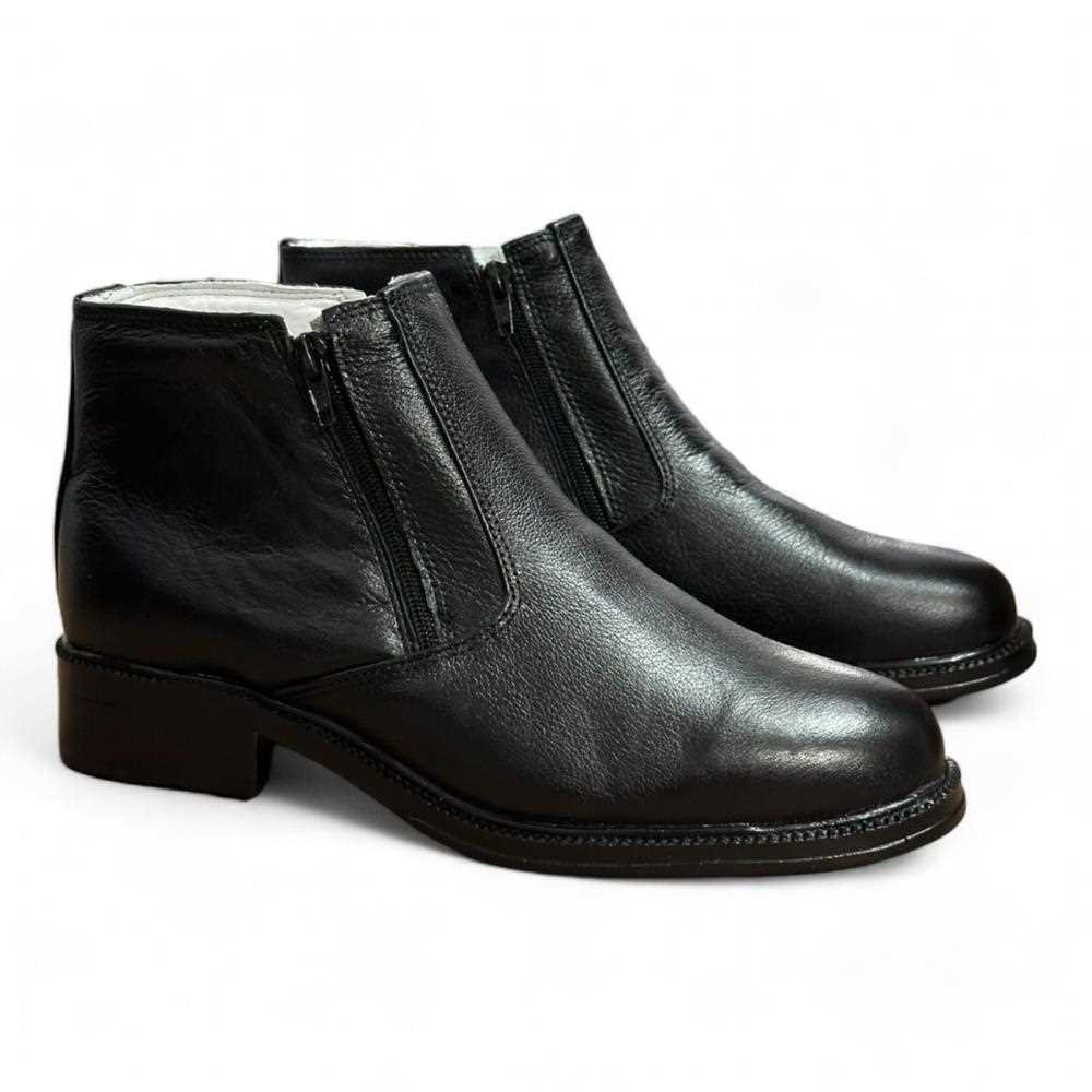 Bota Social Farinelli Masculina em Couro Preto 5