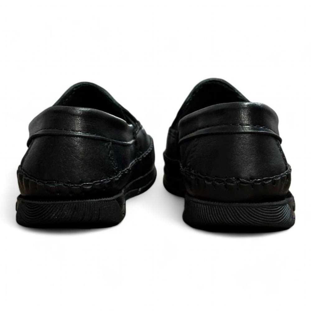 Mocassim Marconi Masculino em Couro Preto 5