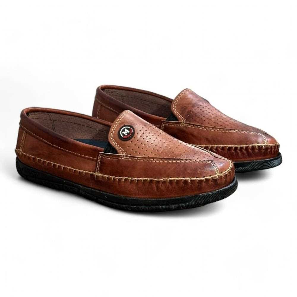 Mocassim Marconi Masculino em Couro Marrom 2