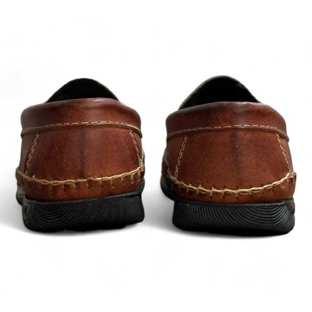 Mocassim Marconi Masculino em Couro Marrom 4