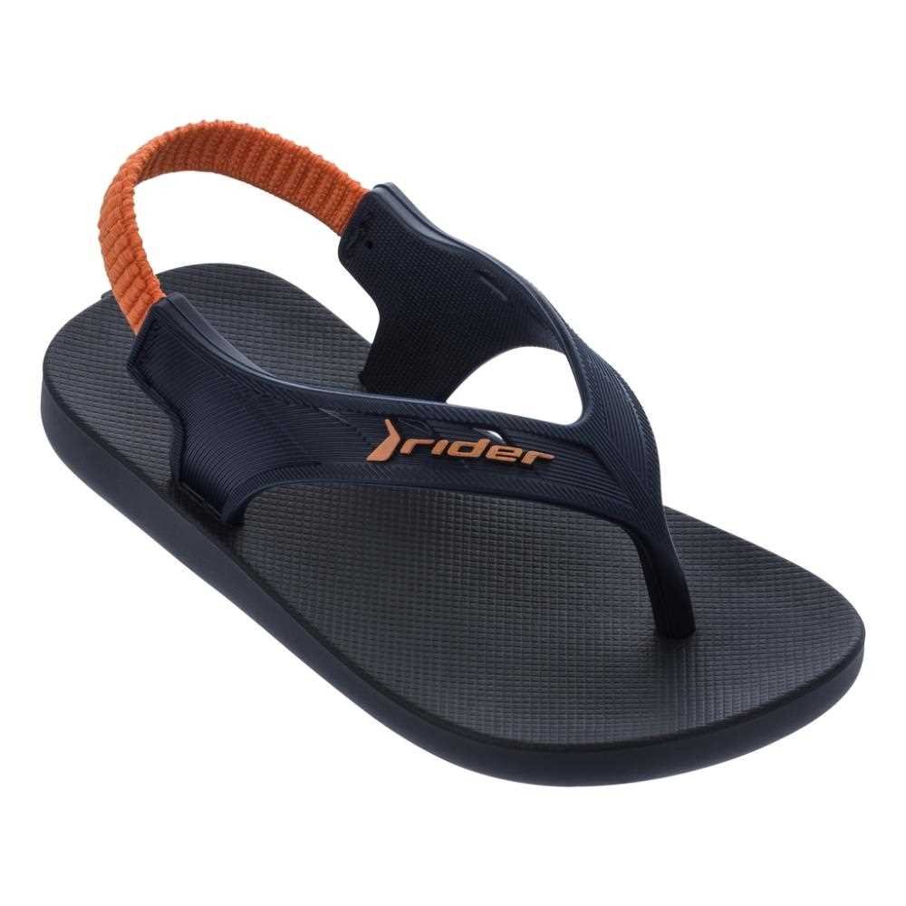 Chinelo Rider Street Baby com elástico infantil menino 11645 azul marinho Azul 2