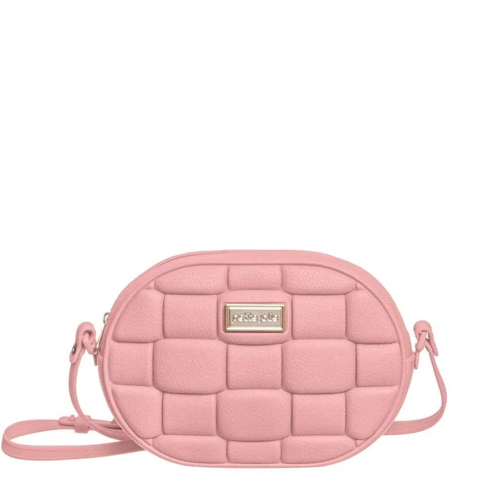 Bolsa petite jolie feminina preto pj10411 Rosa Antigo/Ouro 3