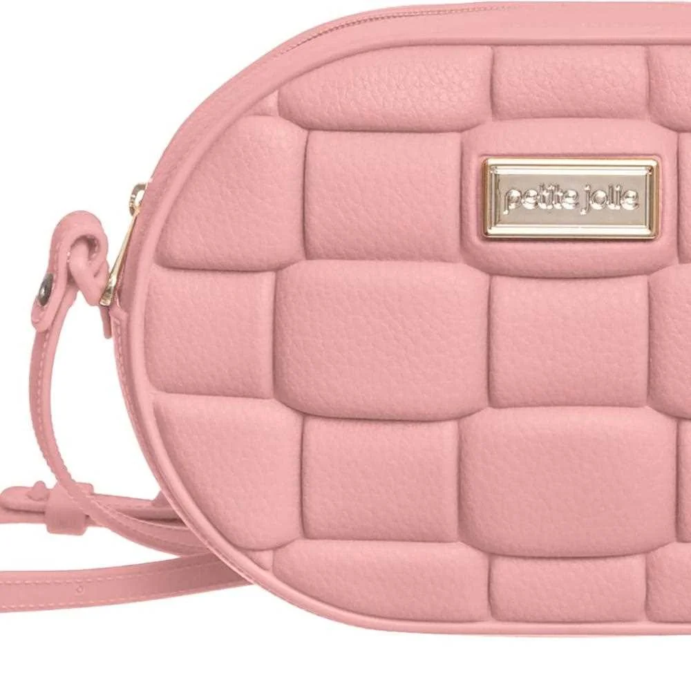 Bolsa petite jolie feminina preto pj10411 Rosa Antigo/Ouro 4