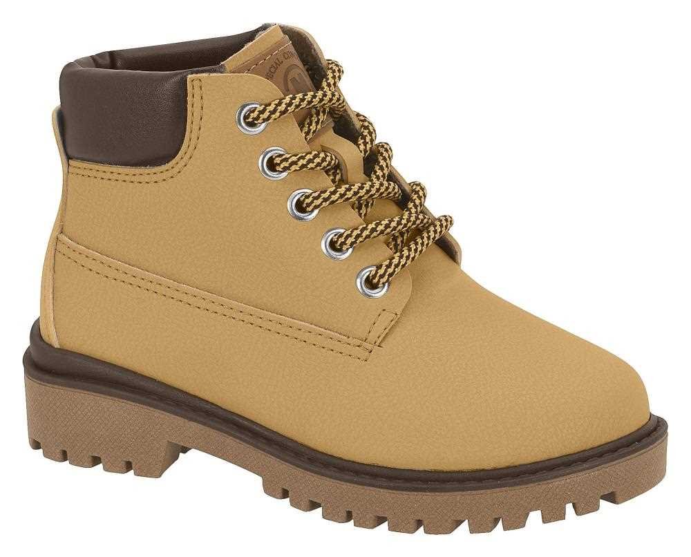 Coturno molekinho infantil menino mostarda 2144.214 Marrom 2