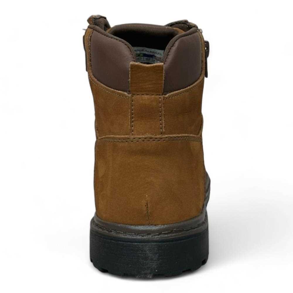 Coturno Mega Boots Masculino Couro 6016 Terracota 4