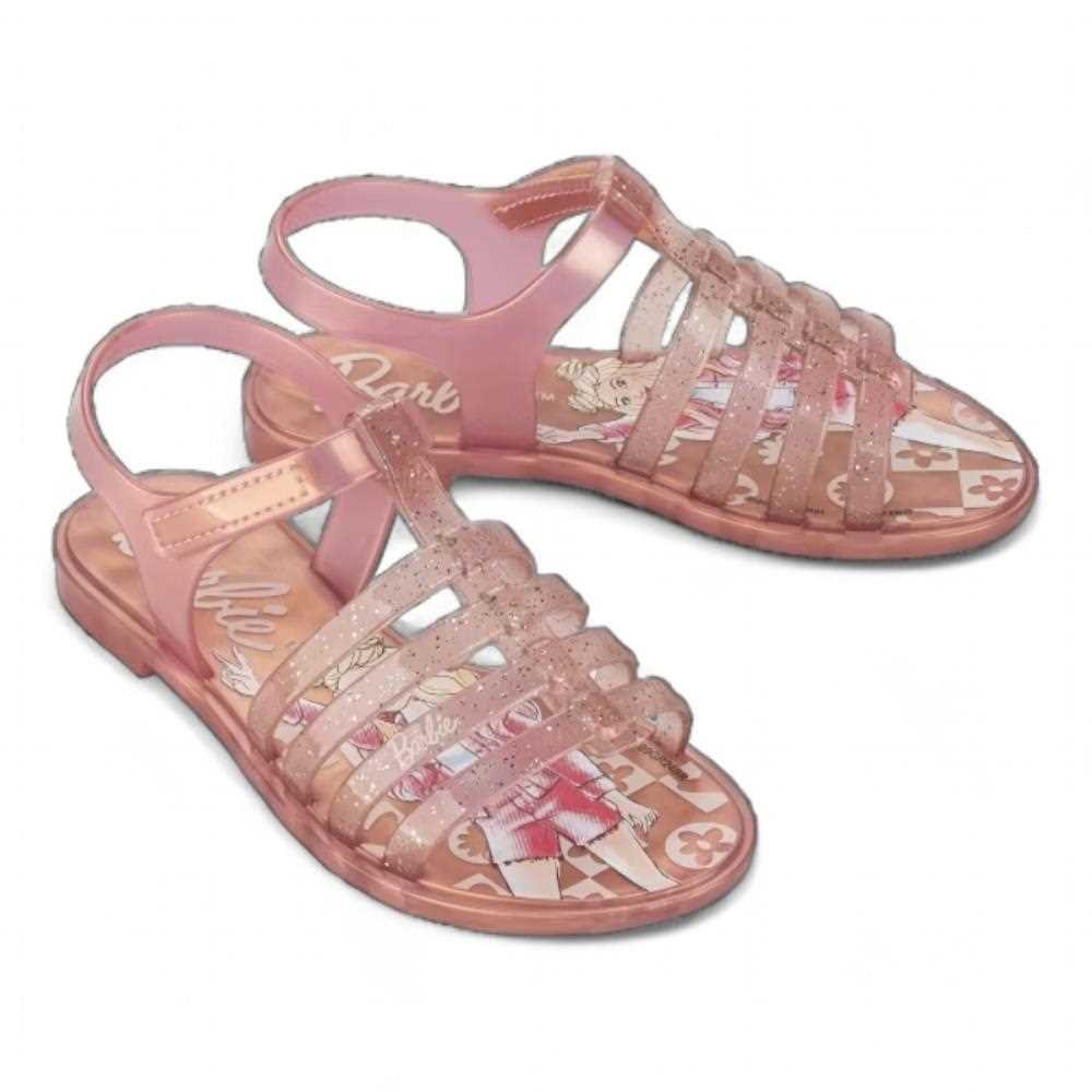 Sandália Infantil Rosa Barbie Ice Cream Flox Grendene Kids