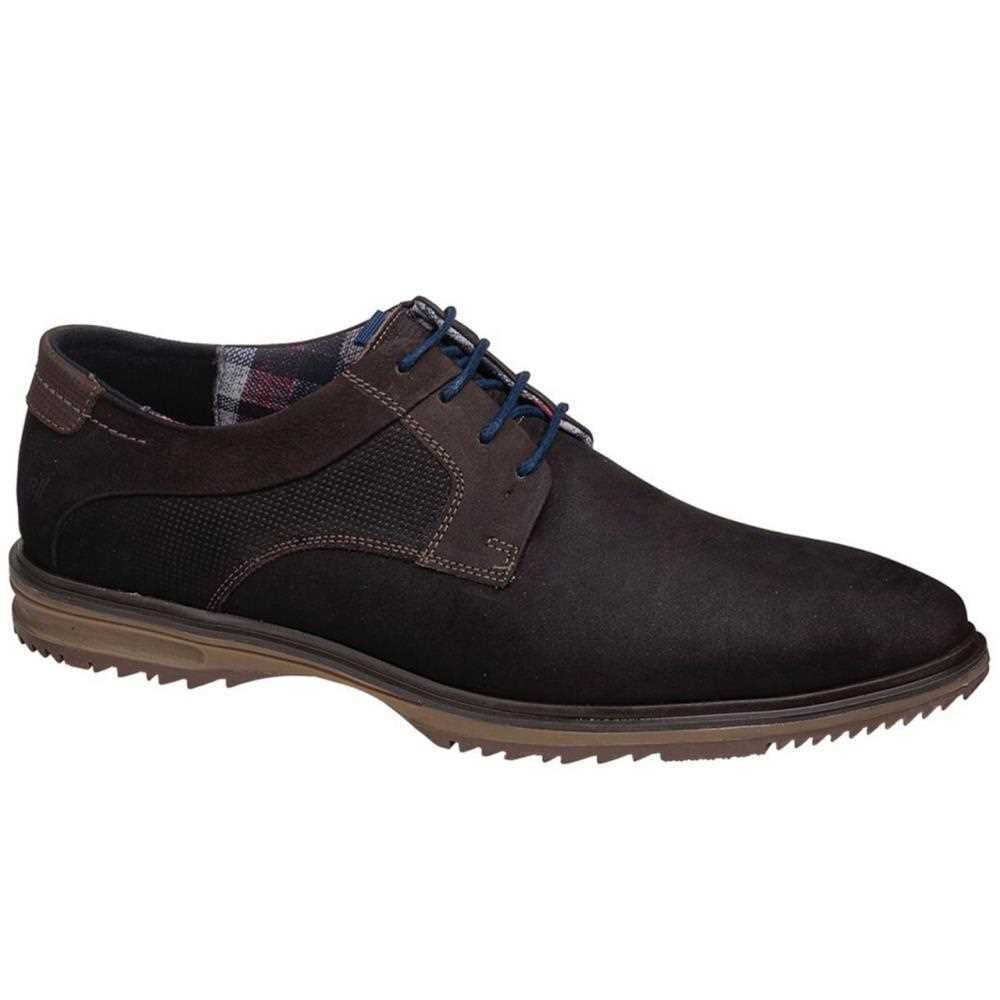 Sapatênis rafarillo masculino em couro 67011 Marrom 2