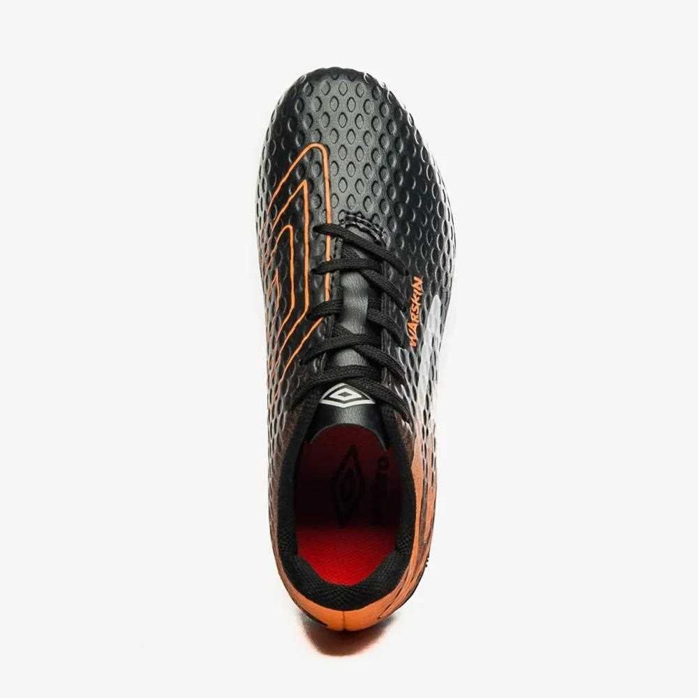 Chuteira Campo Umbro Infantil Warskin Jr Preto 4