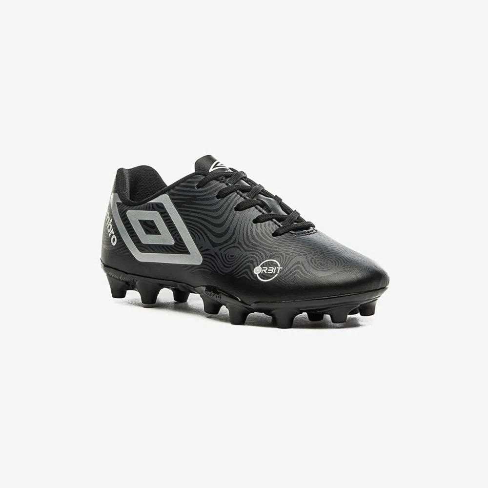 Chuteira Campo Umbro Infantil Orbit Jr Preto 2