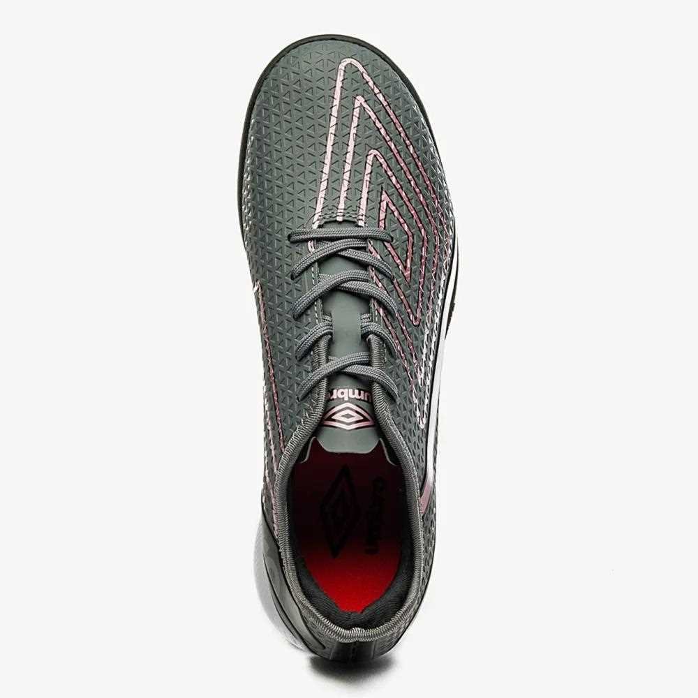 Chuteira Society Umbro Chrome Cinza 4