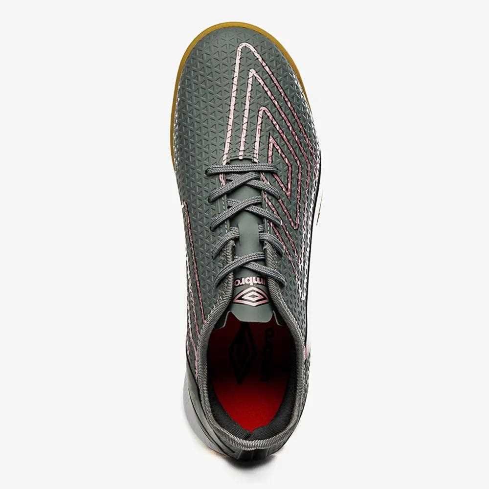 Chuteira Futsal Umbro Chrome Cinza 4