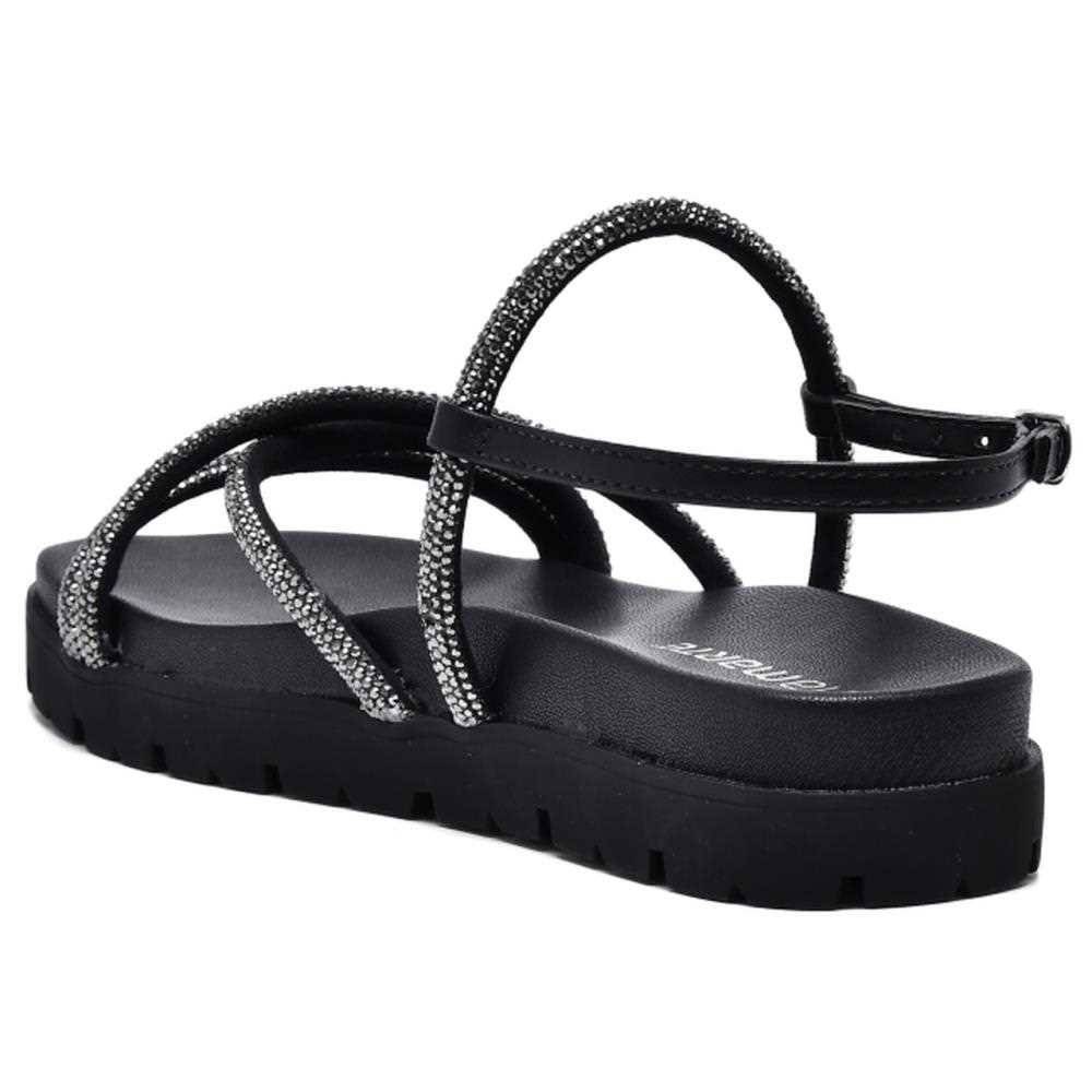 Sandália Papete Via Marte Feminina 23-17203 Preto 5