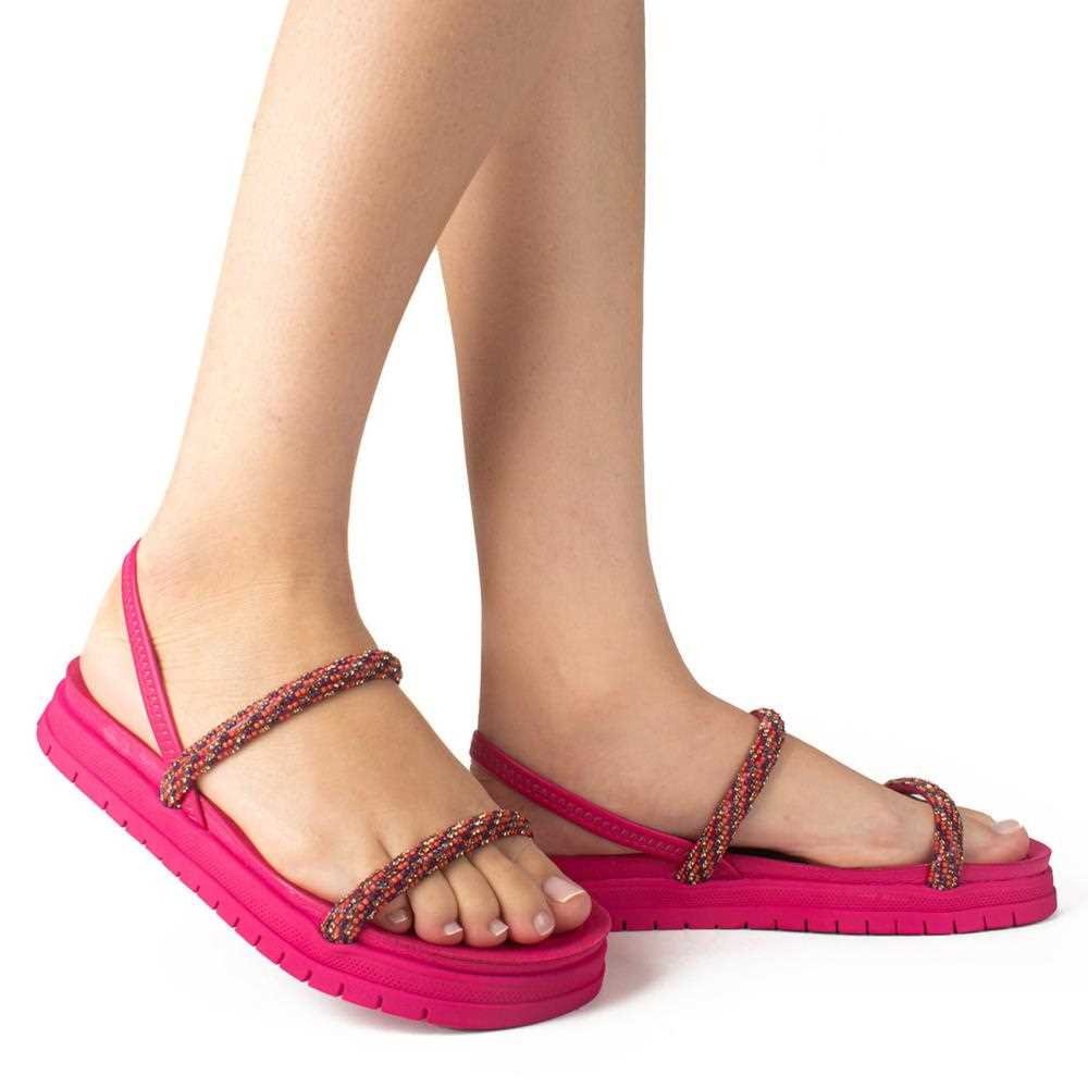 Sandália Papete Dakota Feminina Y6891 Rosa 3