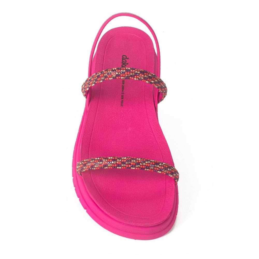 Sandália Papete Dakota Feminina Y6891 Rosa 4