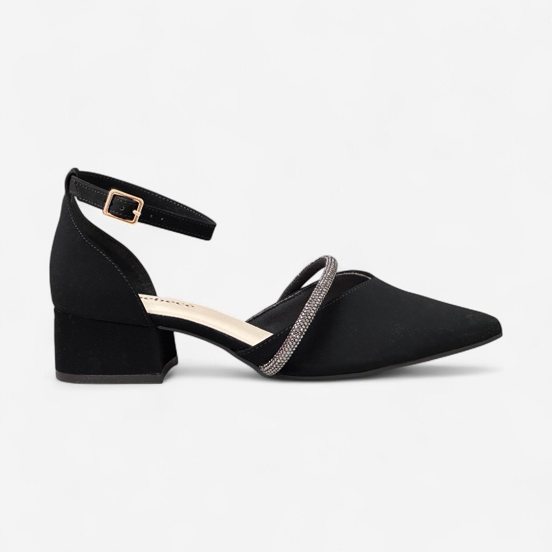 Sapato Scarpin Bebecê Feminino 3628-089 Preto 1