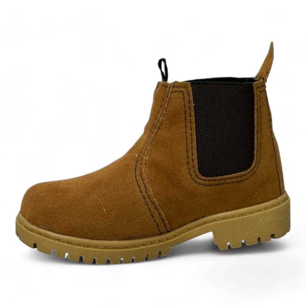 Botina Botinho Masculina Infantil BT370 Marrom 4