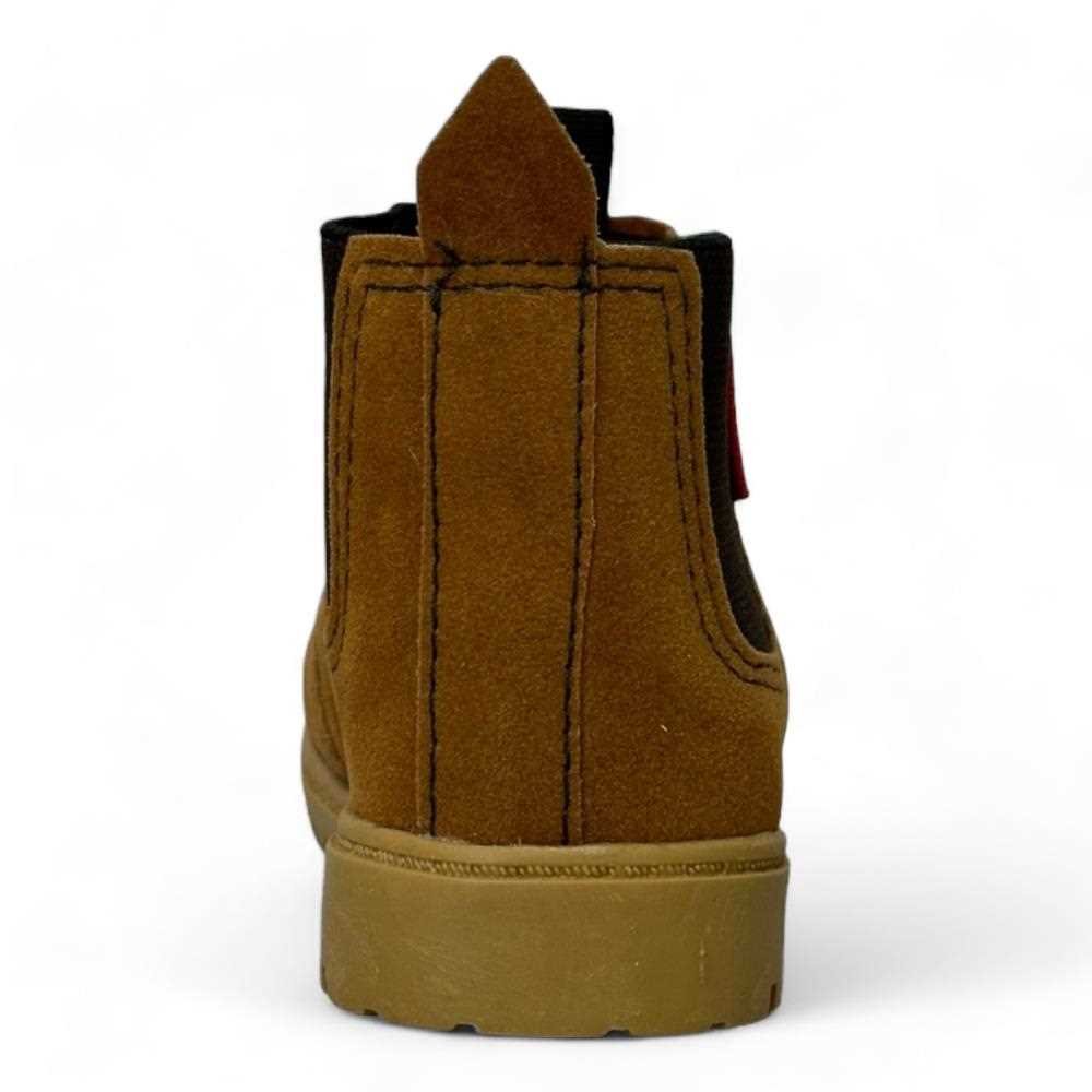 Botina Botinho Masculina Infantil BT370 Marrom 5