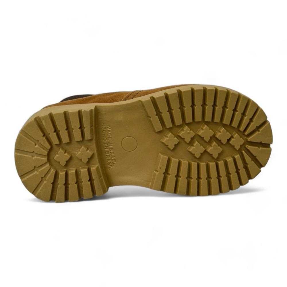 Botina Botinho Masculina Infantil BT370 Marrom 6