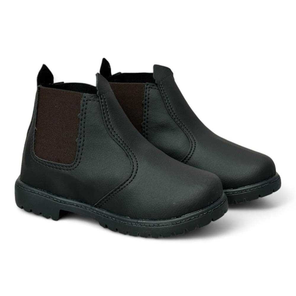 Botina Botinho Masculina Infantil ST370 Preto 2