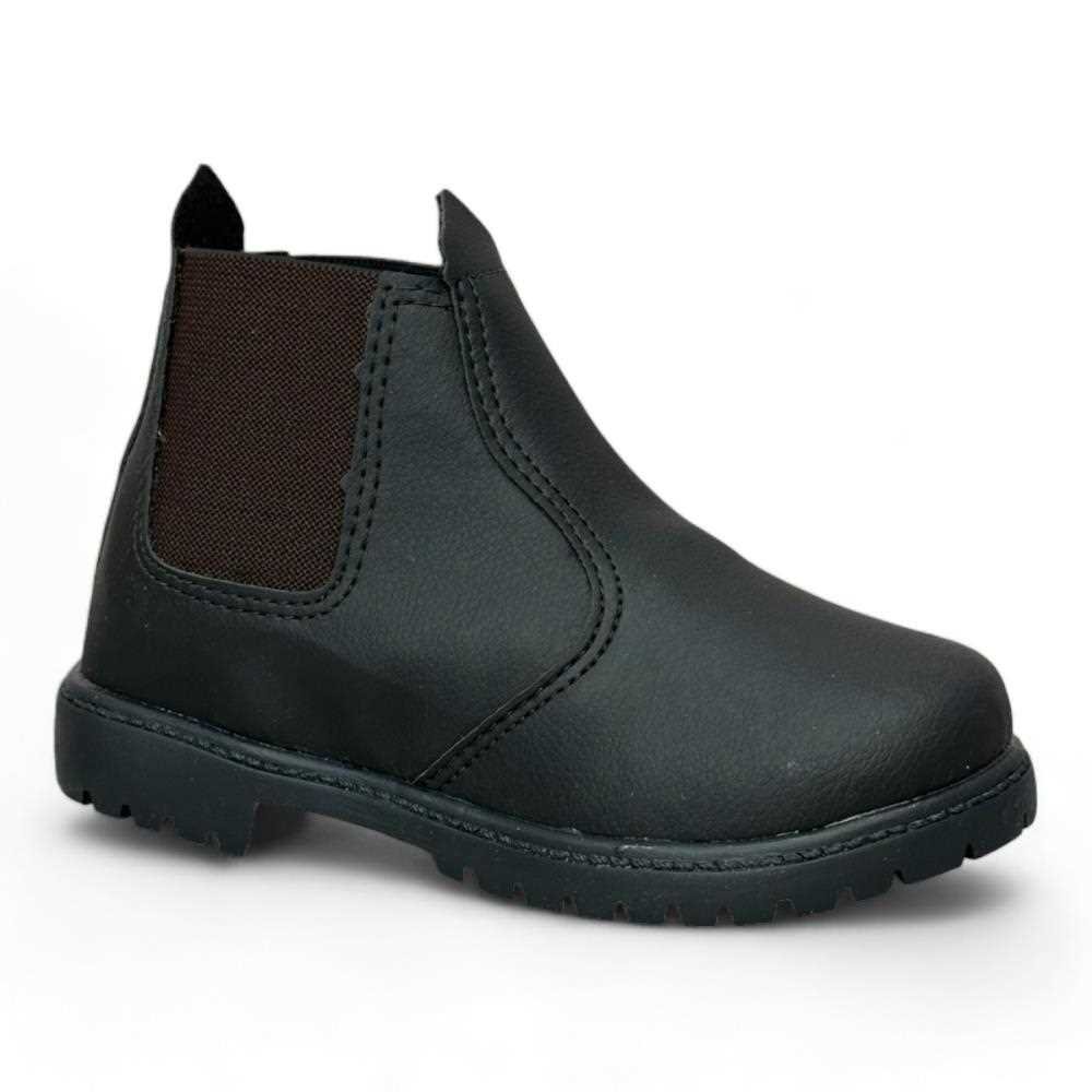 Botina Botinho Masculina Infantil ST370 Preto 3