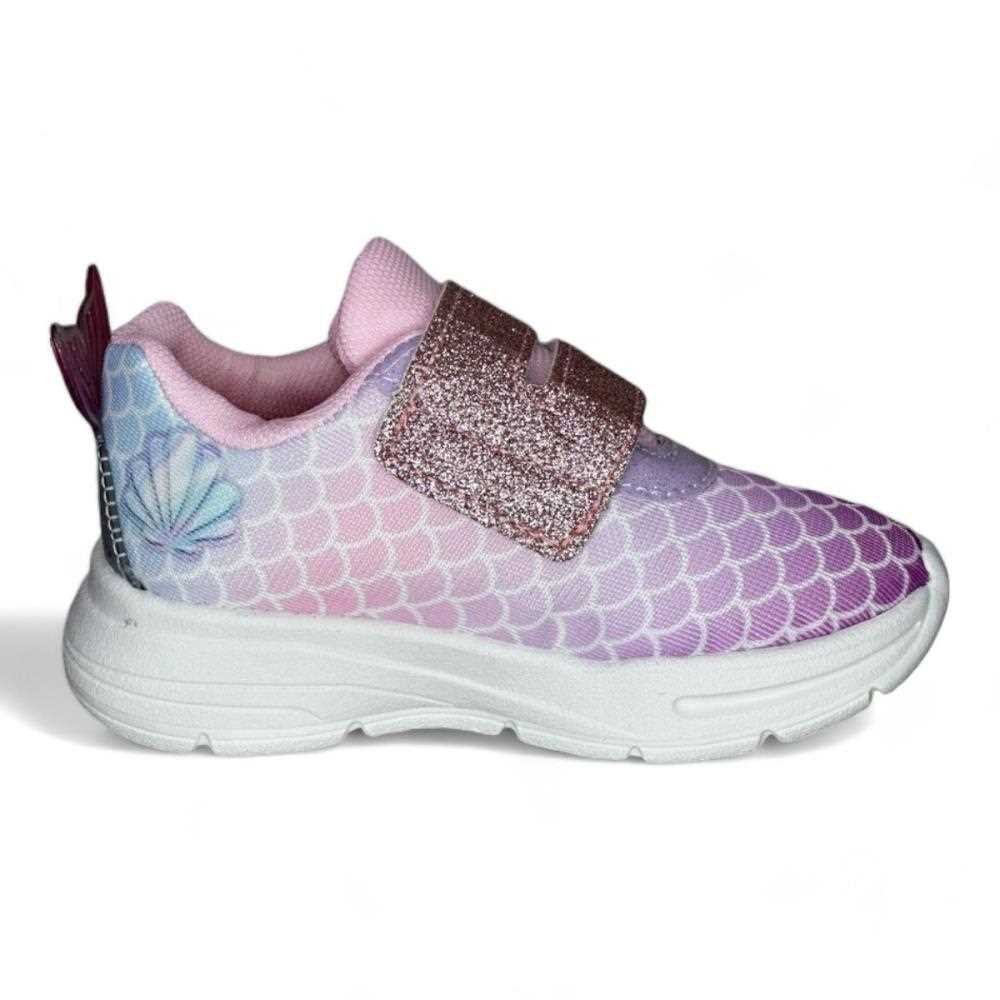 Tênis Mini Pé Feminino Infantil Rosa Bebê 3