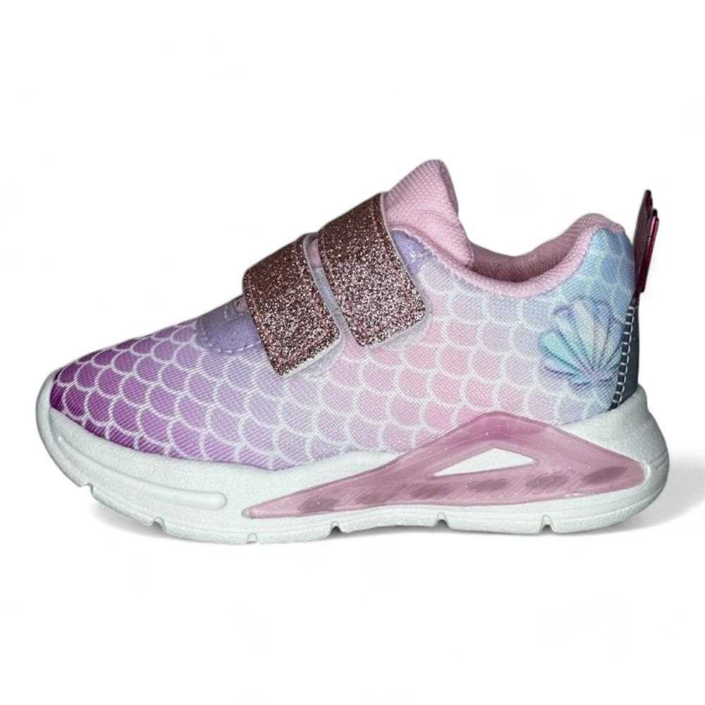 Tênis Mini Pé Feminino Infantil Rosa Bebê 1