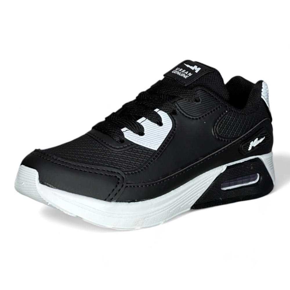 Tênis Mini Pé Masculino Infantil Preto/Branco 2