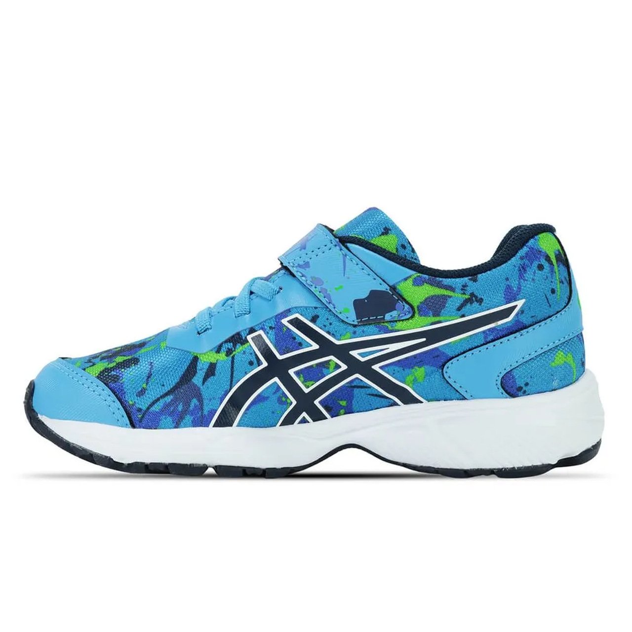 Tênis Asics Fantasy 4 Infantil Masculino Azul 2