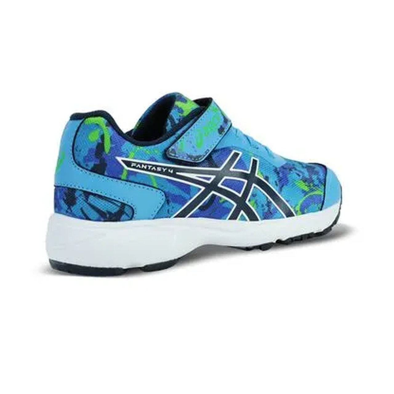 Tênis Asics Fantasy 4 Infantil Masculino Azul 4