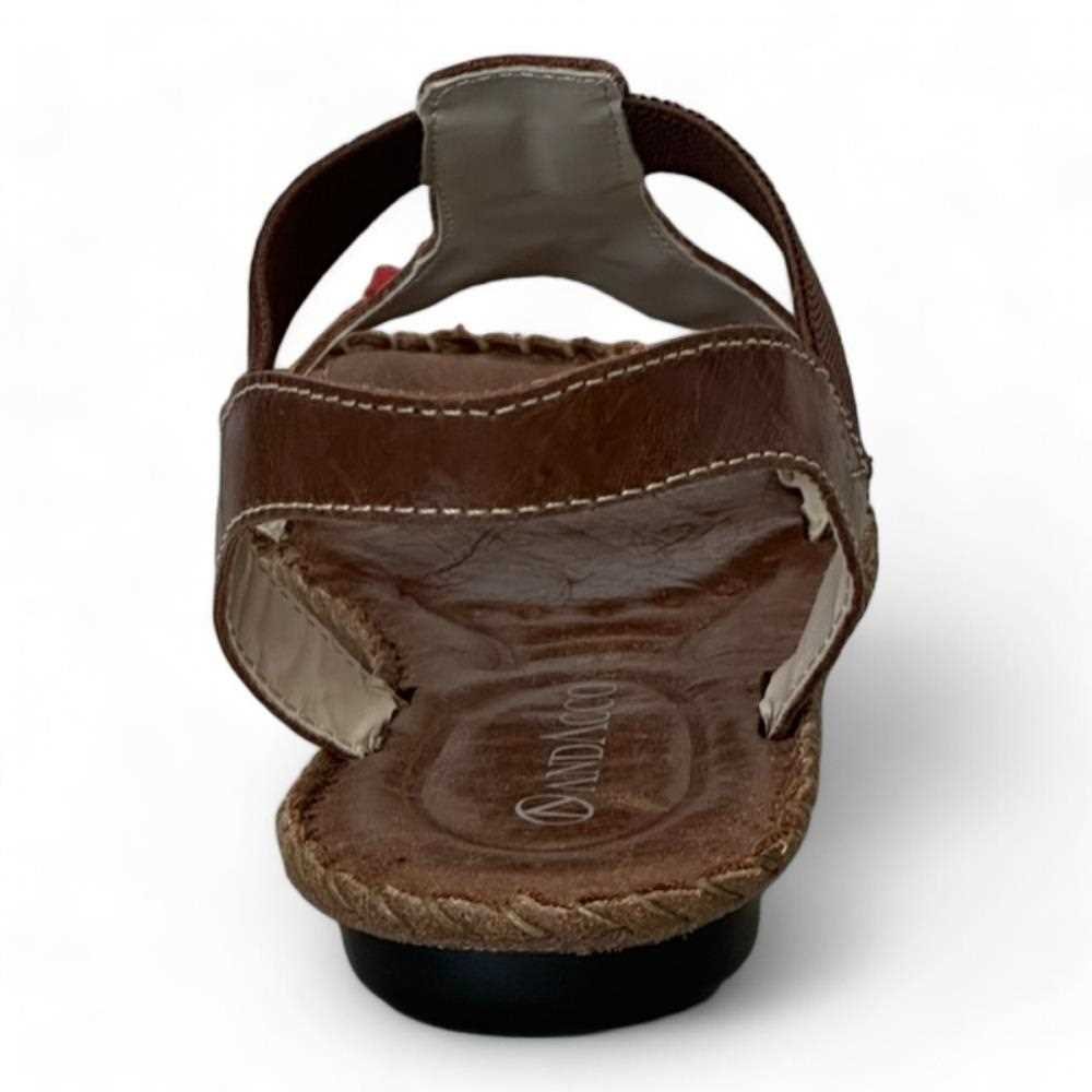 Sandália Andacco Rasteira Feminina 12377 Marrom 6
