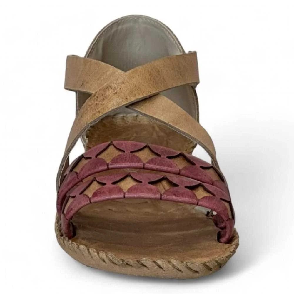 Sandália Andacco Rasteira Feminina 12380 Marrom 4