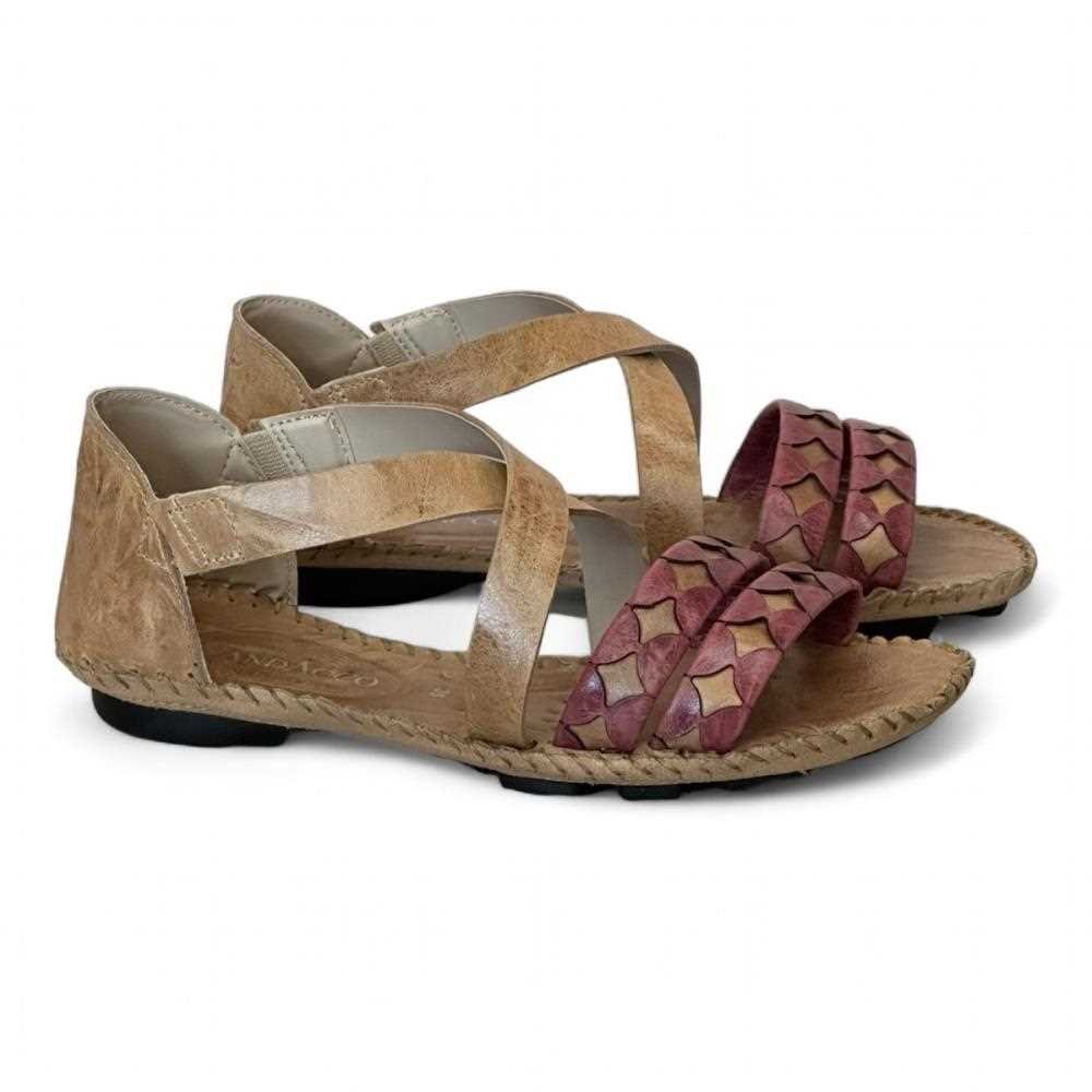 Sandália Andacco Rasteira Feminina 12380 Marrom 7