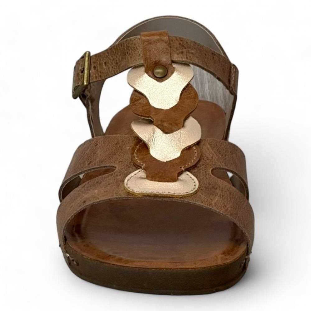Sandália Andacco Rasteira Feminina 14270 Marrom 4
