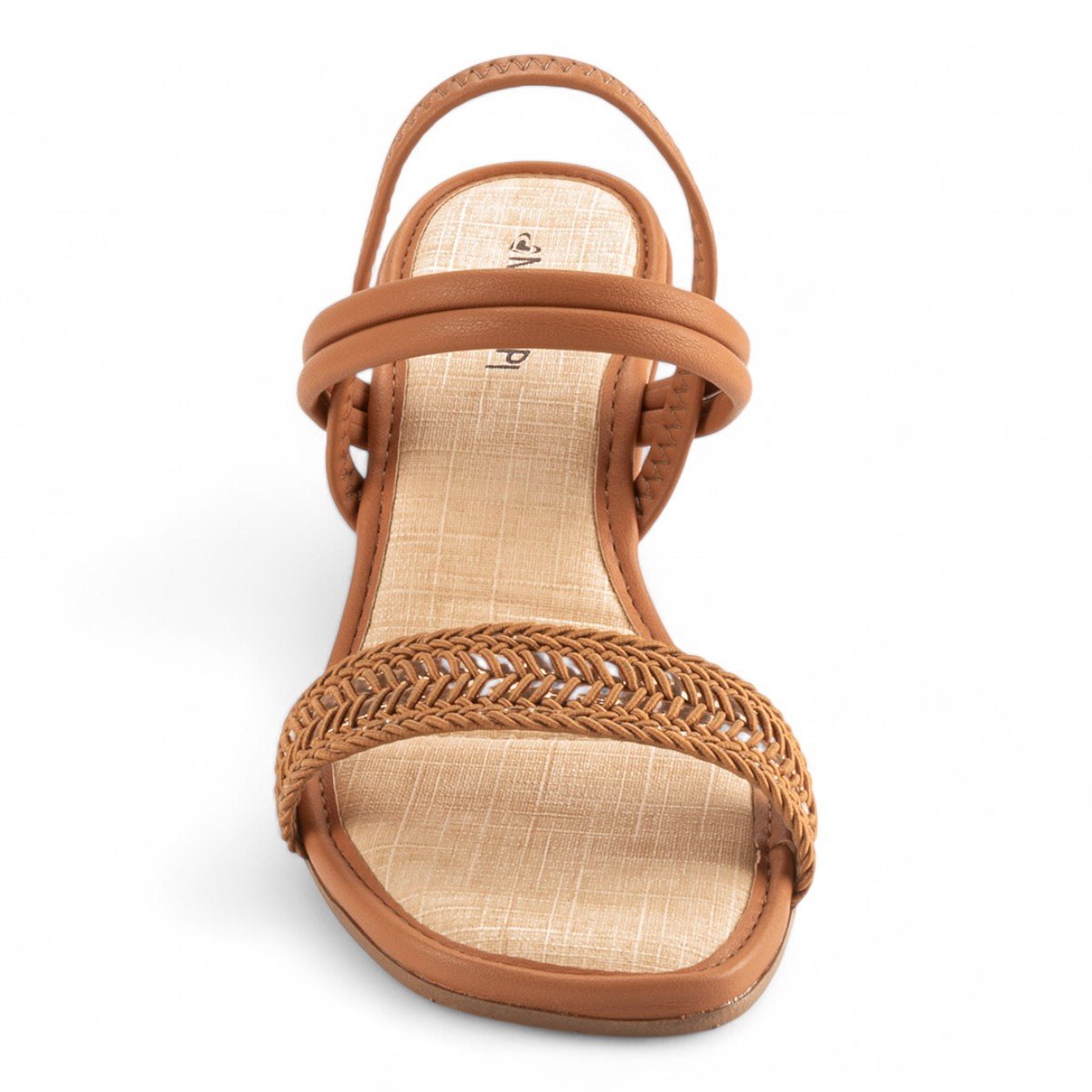 Sandália Mississipi Salto Bloco Feminina Marrom 7