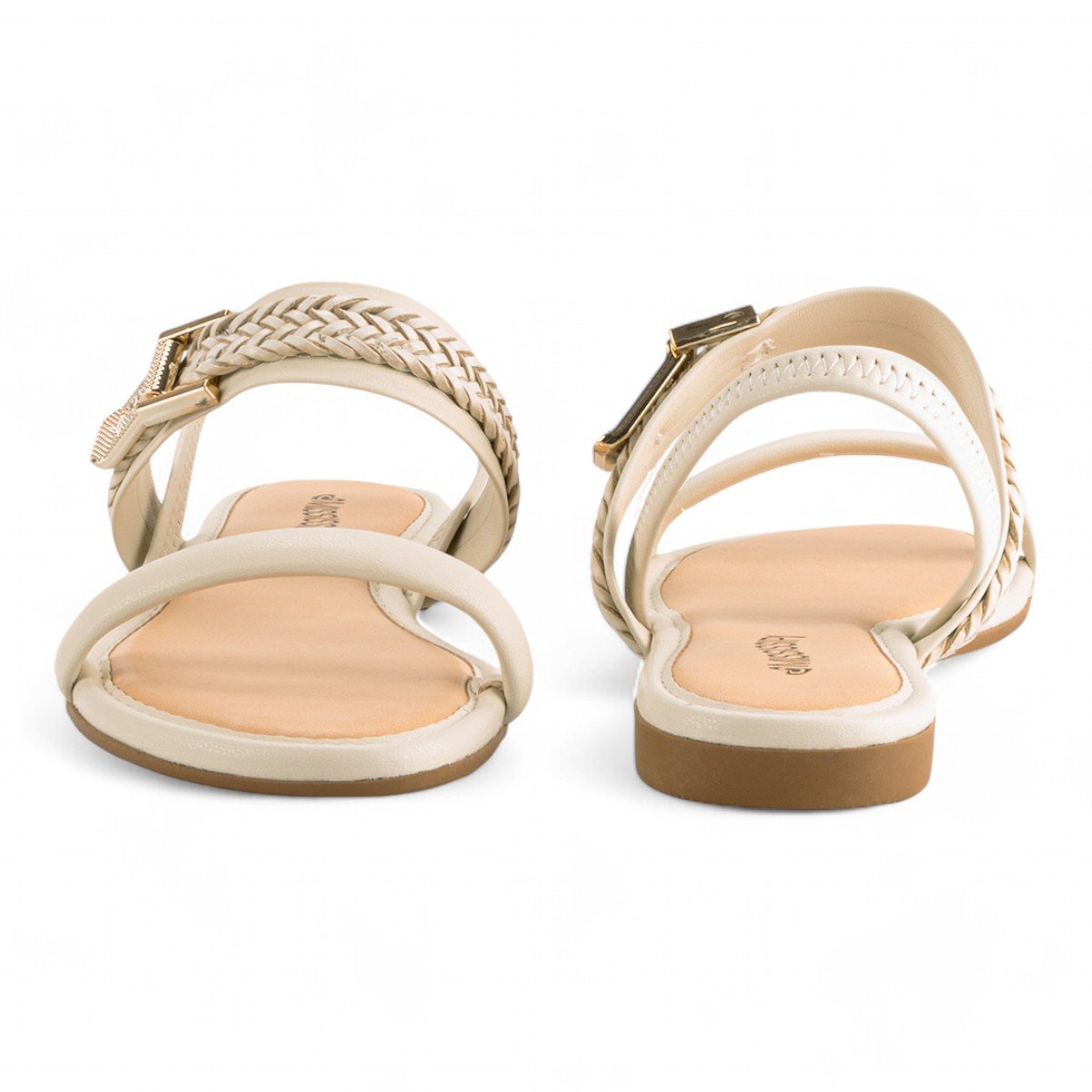 Sandália Mississipi Rasteira Feminina Branco 5