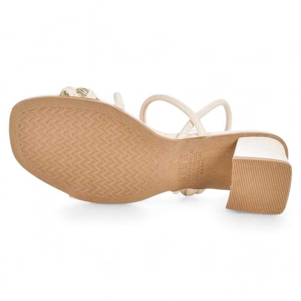 Sandália Mississipi de Salto Bloco Feminina Branco 6