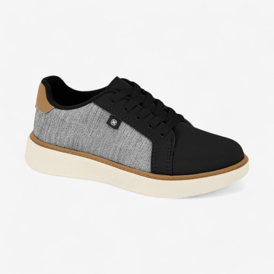 Tênis Casual Molekinho Masculino Infantil 2861.203 Preto 1