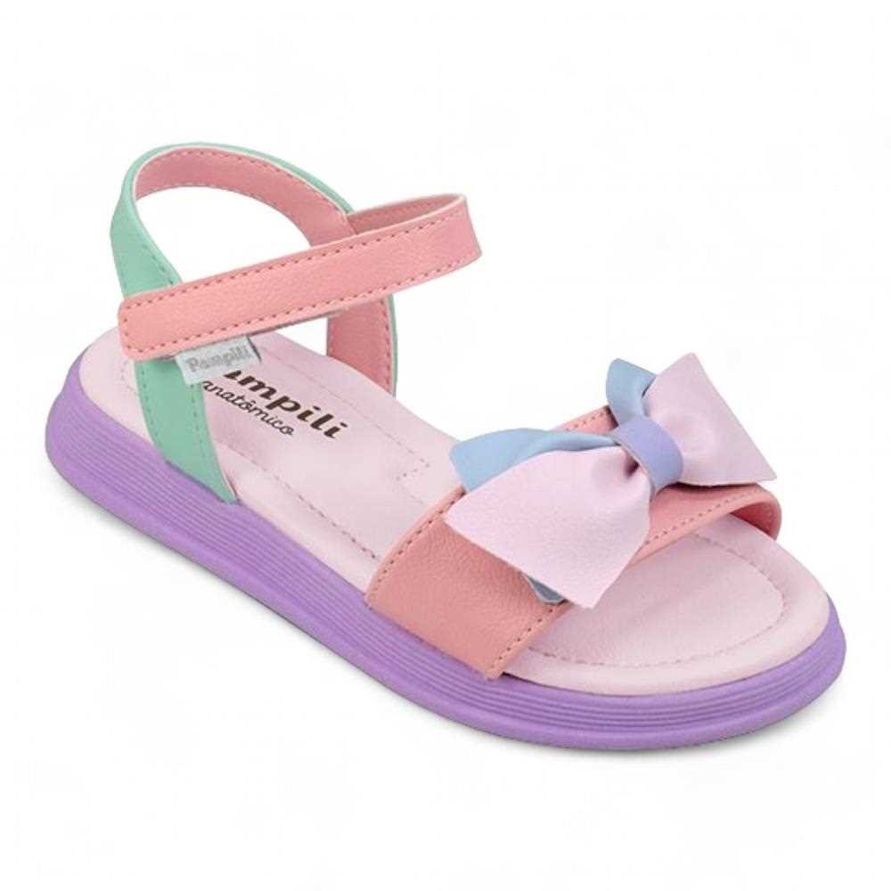 Sandália Pampili Feminina Infantil 702.030 Rosa 2