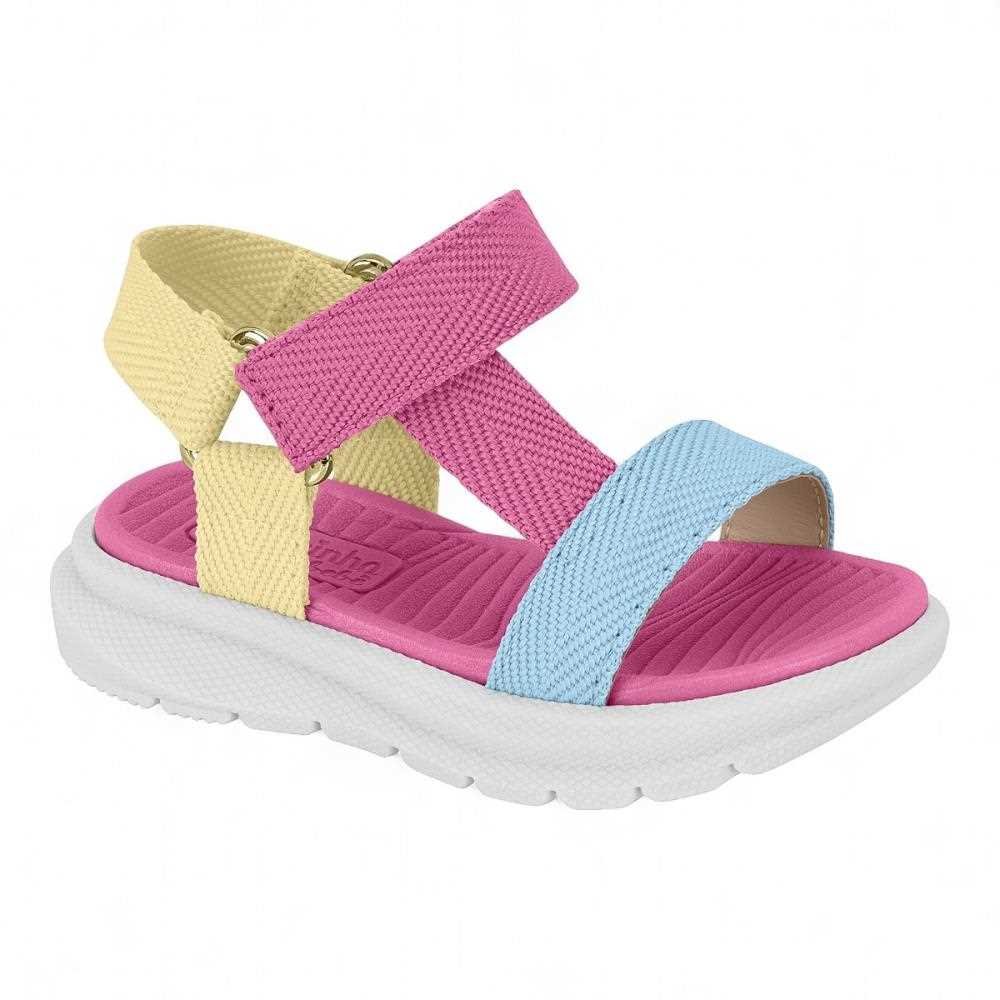Sandália Molekinha Feminina Infantil 2734.101 Rosa 2