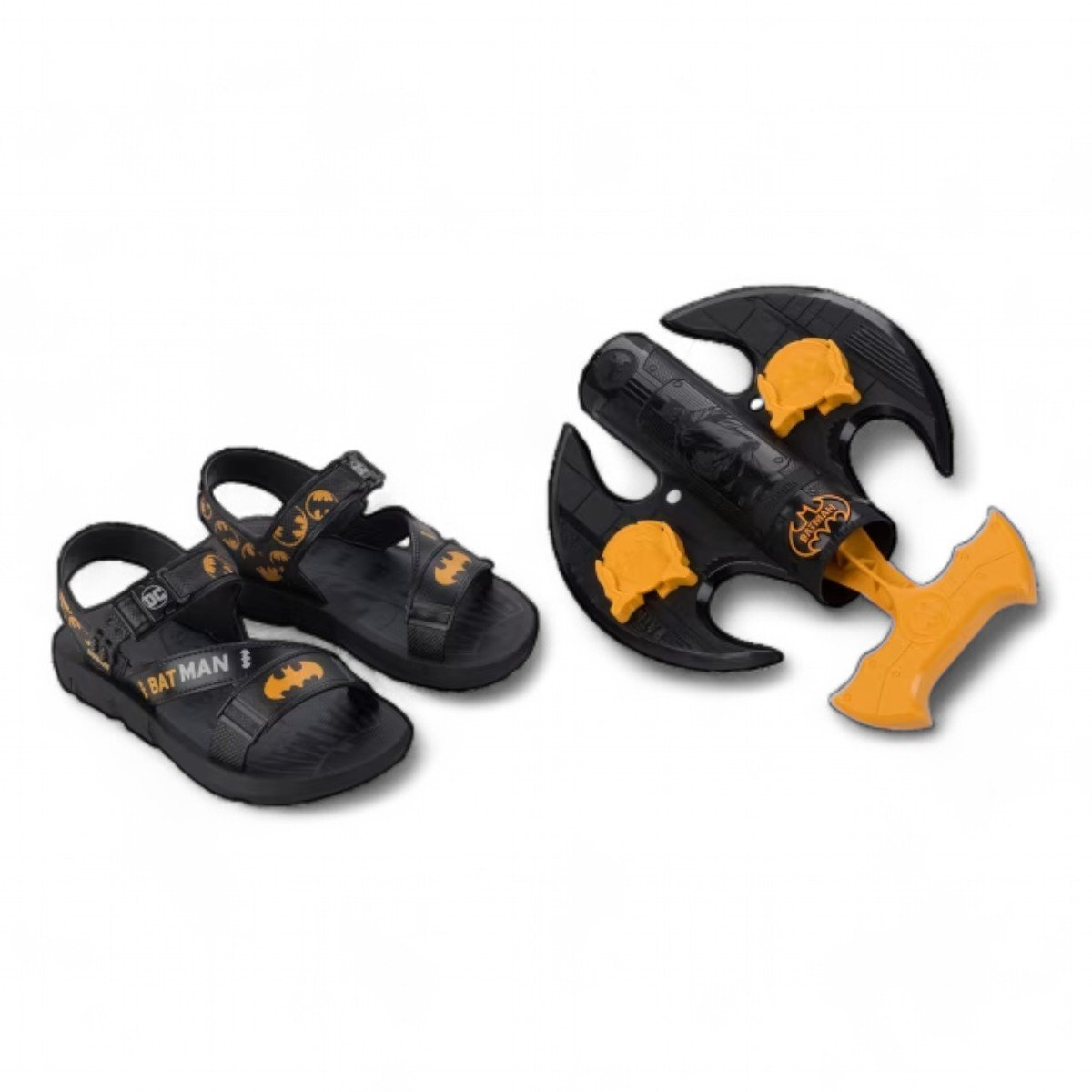 Sandália Infantil com Acessório Batman Lançador Grendene Kids 1